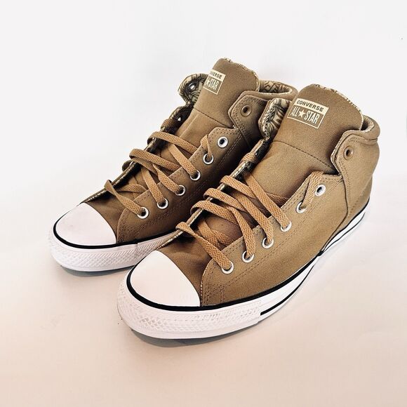 Converse Chuck Taylor All Star Malden Street Mid Trek Tan A08187F Mens Size 11.5 - Picture 2 of 10